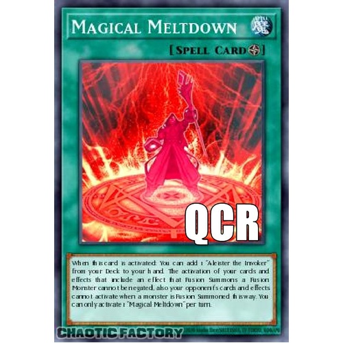 RA04-EN280 Magical Meltdown Quarter Century Secret Rare 1st Edition NM