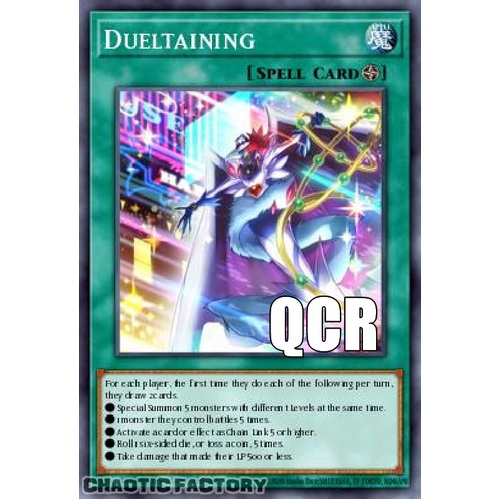 RA04-EN286 Dueltaining Quarter Century Secret Rare 1st Edition NM