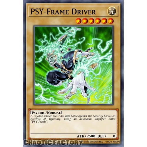 RA05-EN002 PSY-Frame Driver Platinum Rare 1st Edition NM