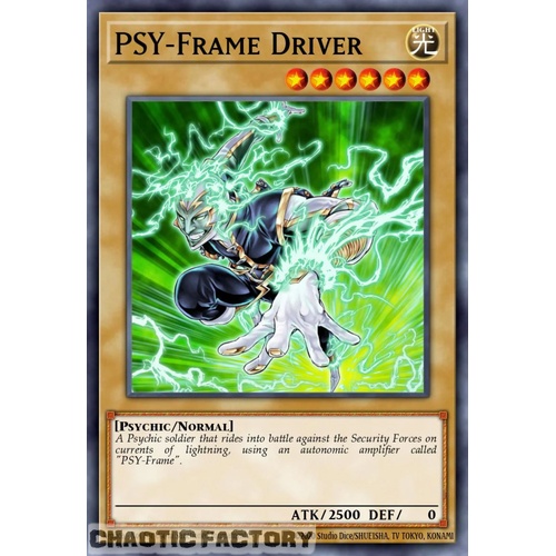RA05-EN002 PSY-Frame Driver Ultimate Rare 1st Edition NM