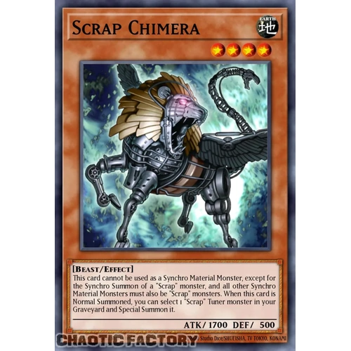 RA05-EN005 Scrap Chimera Platinum Rare 1st Edition NM