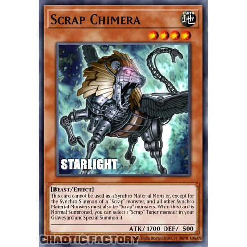 RA05-EN005 Scrap Chimera Starlight Rare 1st Edition NM