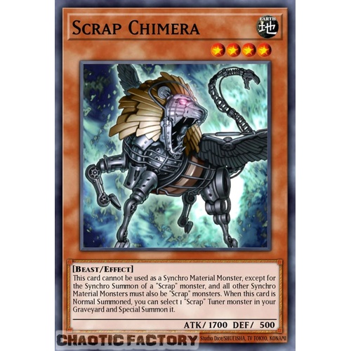 RA05-EN005 Scrap Chimera Ultimate Rare 1st Edition NM