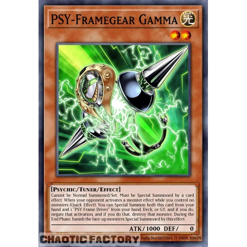 RA05-EN006 PSY-Framegear Gamma Ultimate Rare 1st Edition NM
