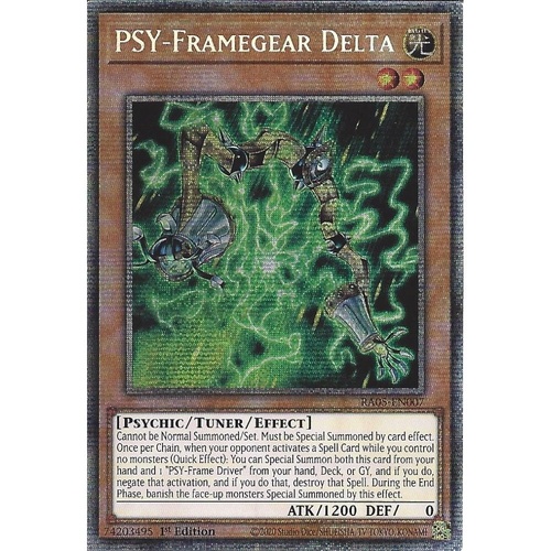 RA05-EN007 PSY-Framegear Delta Starlight Rare 1st Edition NM
