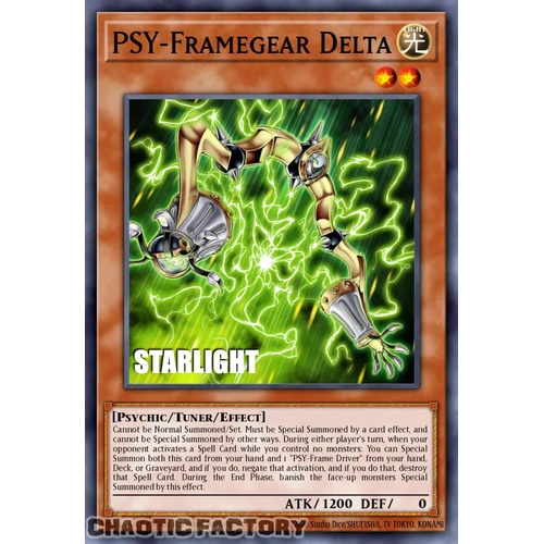 RA05-EN007 PSY-Framegear Delta Starlight Rare 1st Edition NM