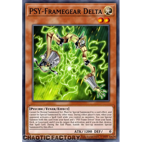 RA05-EN007 PSY-Framegear Delta Ultra Rare 1st Edition NM