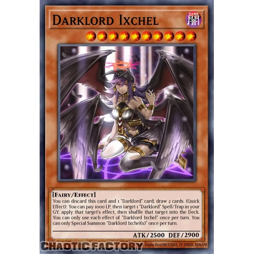 RA05-EN010 Darklord Ixchel Platinum Rare 1st Edition NM