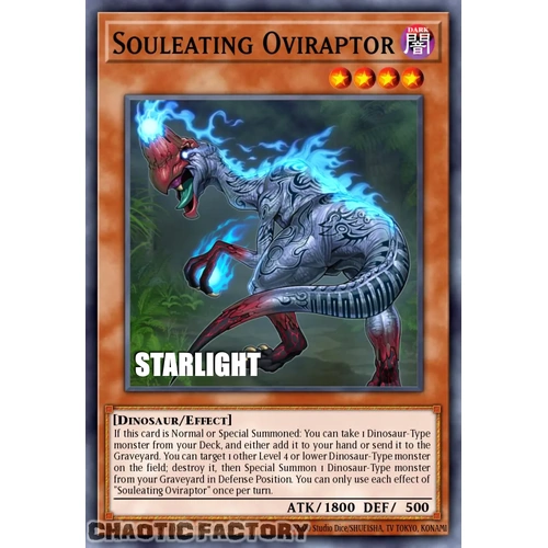 RA05-EN011 Souleating Oviraptor Starlight Rare 1st Edition NM