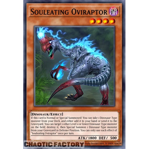 RA05-EN011 Souleating Oviraptor Ultimate Rare 1st Edition NM