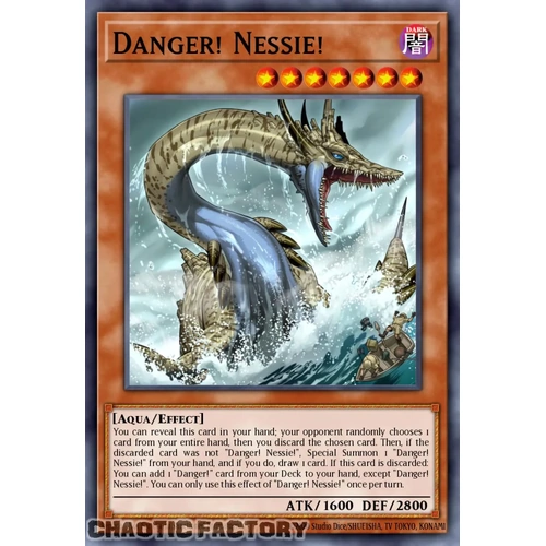 RA05-EN012 Danger! Nessie! Secret Rare 1st Edition NM