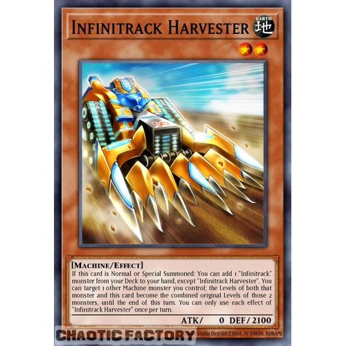 RA05-EN014 Infinitrack Harvester Ultimate Rare 1st Edition NM