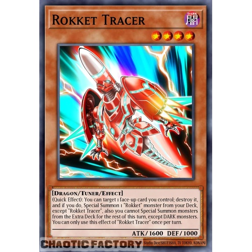 RA05-EN015 Rokket Tracer Ultimate Rare 1st Edition NM
