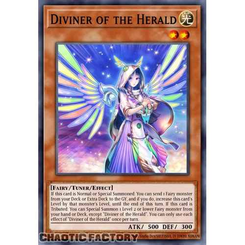RA05-EN017 Diviner of the Herald Secret Rare 1st Edition NM