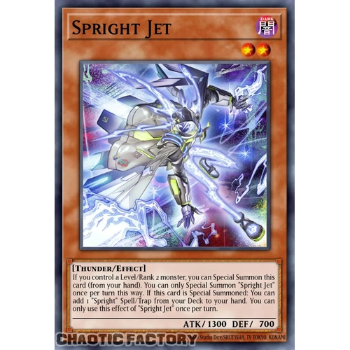 RA05-EN022 Spright Jet Collector's Rare 1st Edition NM