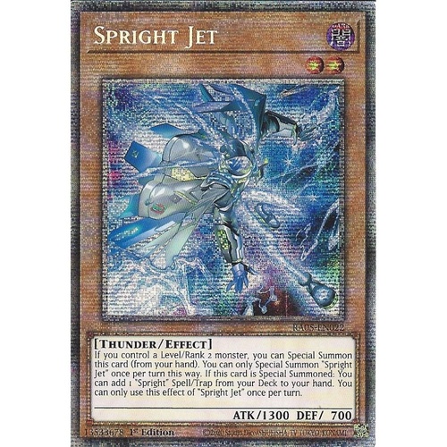 RA05-EN022 Spright Jet Starlight Rare 1st Edition NM