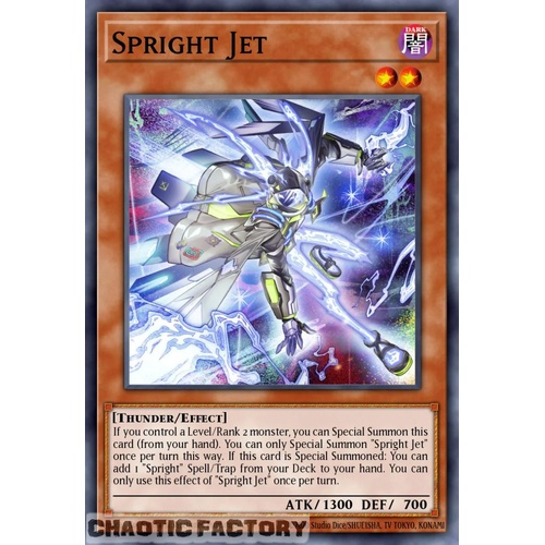 RA05-EN022 Spright Jet Ultimate Rare 1st Edition NM
