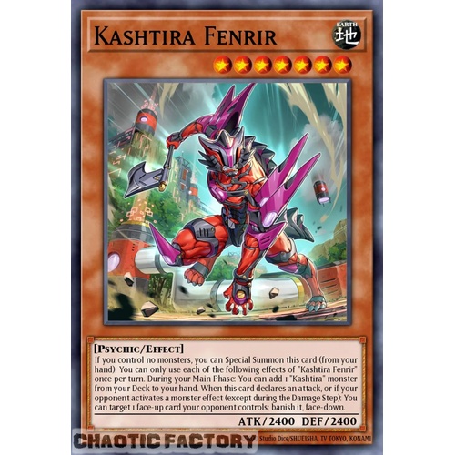 RA05-EN024 Kashtira Fenrir Ultimate Rare 1st Edition NM