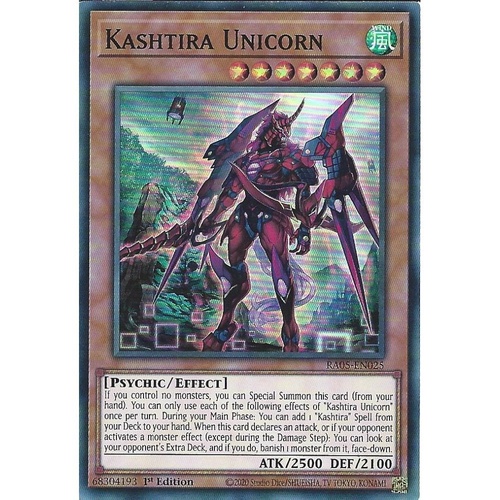 RA05-EN025 Kashtira Unicorn Super Rare 1st Edition NM