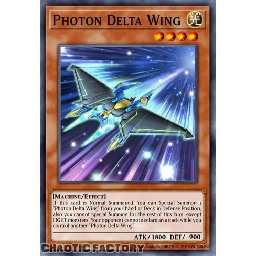 RA05-EN026 Photon Delta Wing Collector's Rare 1st Edition NM