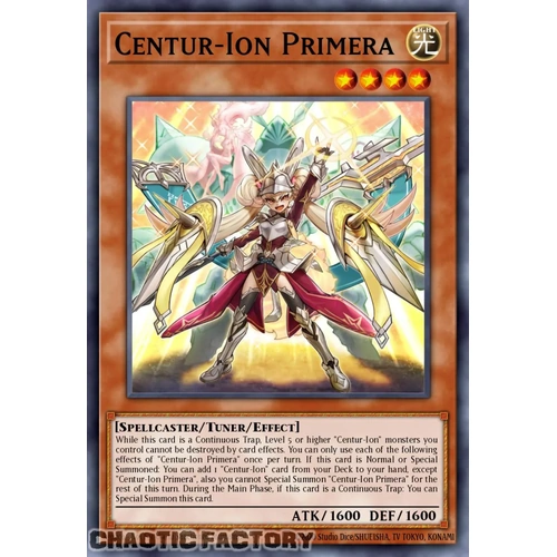 RA05-EN030 Centur-Ion Primera Platinum Rare 1st Edition NM