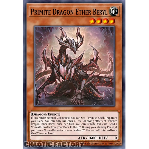 RA05-EN033 Primite Dragon Ether Beryl Collector's Rare 1st Edition NM