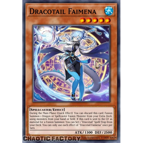 RA05-EN035 Dracotail Faimena Collector's Rare 1st Edition NM