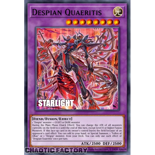 RA05-EN036 Despian Quaeritis Starlight Rare 1st Edition NM