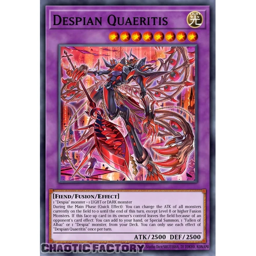 RA05-EN036 Despian Quaeritis Ultra Rare 1st Edition NM