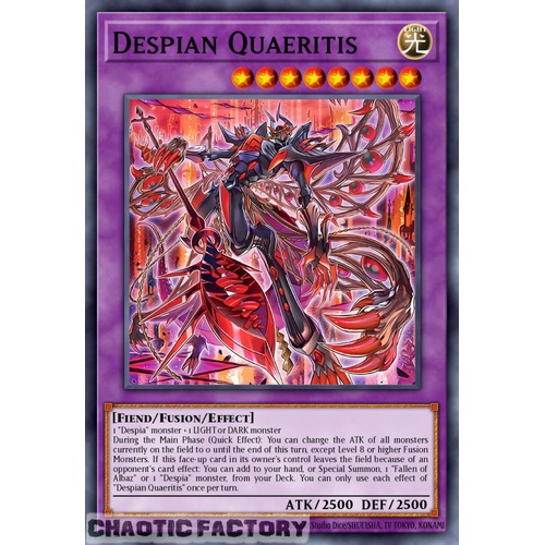 RA05-EN036 Despian Quaeritis Ultimate Rare 1st Edition NM