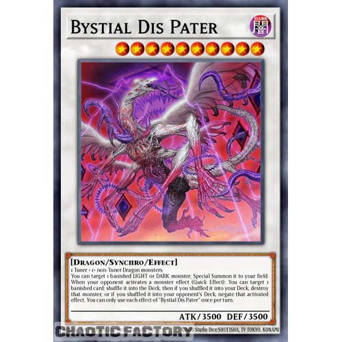 RA05-EN041 Bystial Dis Pater Ultimate Rare 1st Edition NM
