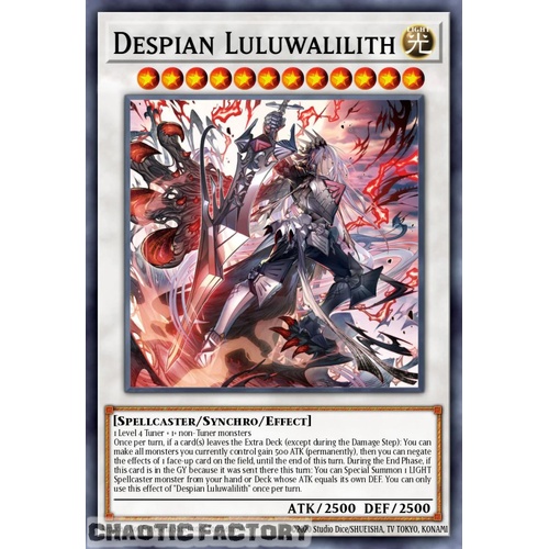 RA05-EN042 Despian Luluwalilith Ultimate Rare 1st Edition NM
