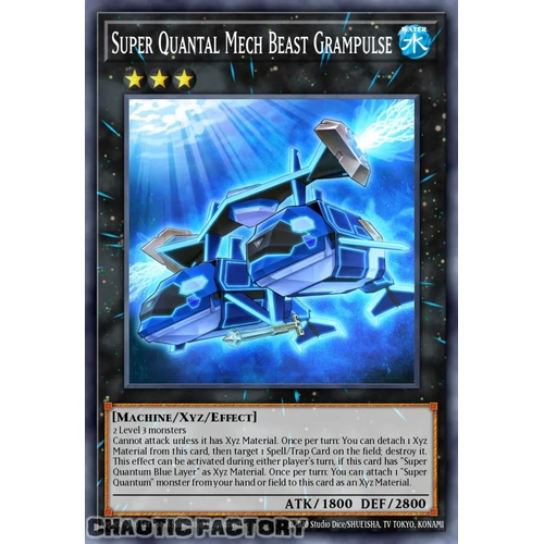 RA05-EN048 Super Quantal Mech Beast Grampulse Platinum Rare 1st Edition NM