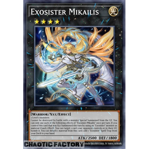 RA05-EN050 Exosister Mikailis Ultimate Rare 1st Edition NM