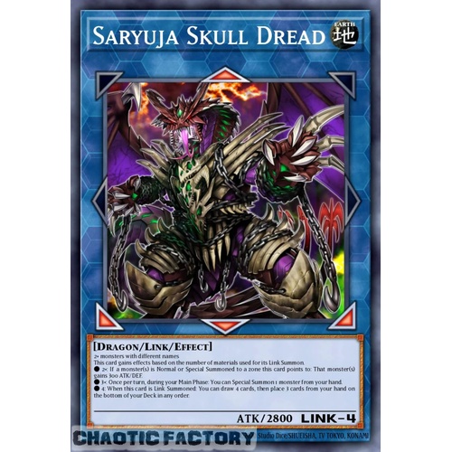 RA05-EN053 Saryuja Skull Dread Ultimate Rare 1st Edition NM
