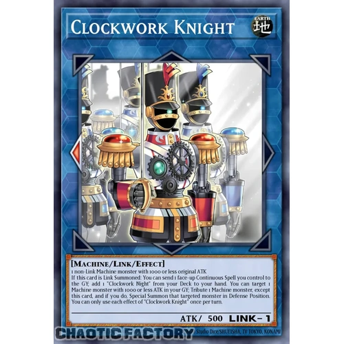 RA05-EN058 Clockwork Knight Ultra Rare 1st Edition NM