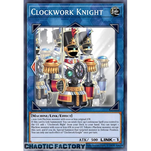RA05-EN058 Clockwork Knight Ultimate Rare 1st Edition NM