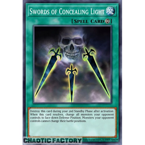 RA05-EN059 Swords of Concealing Light Ultimate Rare 1st Edition NM
