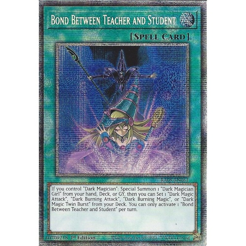 RA05-EN061 Bond Between Teacher and Student Starlight Rare 1st Edition NM