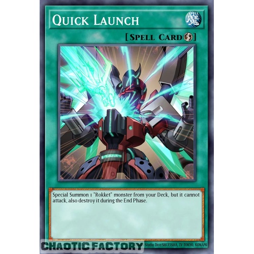 RA05-EN062 Quick Launch Ultimate Rare 1st Edition NM
