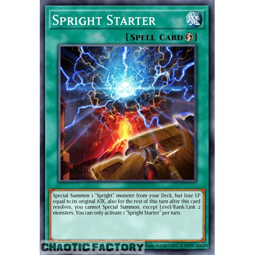 RA05-EN068 Spright Starter Ultimate Rare 1st Edition NM