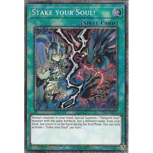RA05-EN069 Stake your Soul! Starlight Rare 1st Edition NM