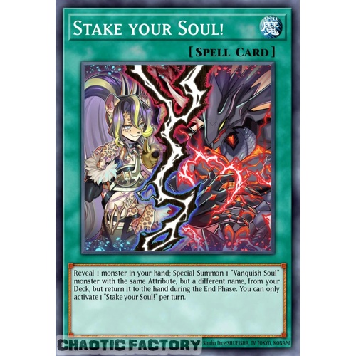 RA05-EN069 Stake your Soul! Ultimate Rare 1st Edition NM