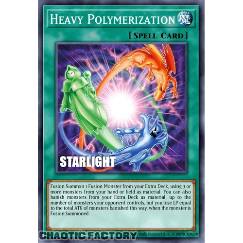 RA05-EN071 Heavy Polymerization Starlight Rare 1st Edition NM