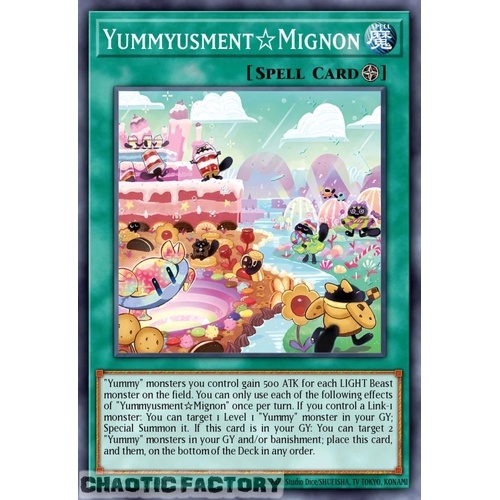 RA05-EN073 Yummyusment☆Mignon Ultimate Rare 1st Edition NM