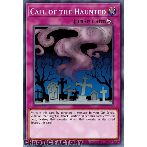 RA05-EN076 Call of the Haunted Collector's Rare 1st Edition NM