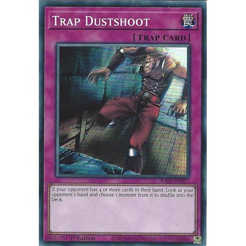 RA05-EN077 Trap Dustshoot Super Rare 1st Edition NM