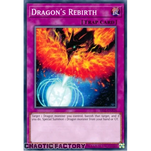 RA05-EN078 Dragon's Rebirth Super Rare 1st Edition NM