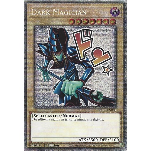 RA05-EN083 Dark Magician STAMP Starlight rare 1st Edition NM