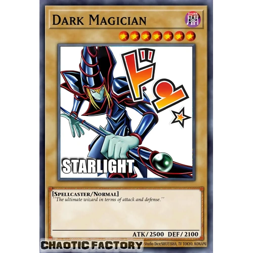 RA05-EN083 Dark Magician Starlight rare 1st Edition NM